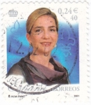 Stamps Spain -  25 aniversario del reinado s.m.juan carlos I