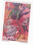 Stamps Spain -  pintura-el circo