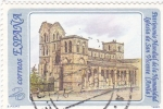 Sellos de Europa - Espa�a -  patrimonio mundial de la humanidad-iglesia de san vicente (avila)
