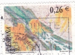 Stamps Spain -  mapa geologico nacional