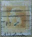 Stamps New Zealand -  Rey George V.