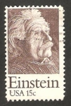 Sellos de America - Estados Unidos -  1237 - Centº del nacimiento del físico Albert Einstein, Nobel de la paz 1921