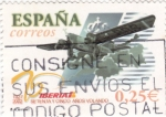 Stamps Spain -  75 años volando IBERIA