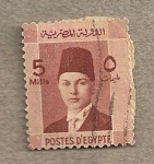 Stamps Africa - Egypt -  Rey Faruk