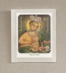 Stamps Austria -  Navidad, Virgen María