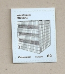 Stamps Austria -  Casa del arte, Bregenz
