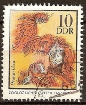 Sellos de Europa - Alemania -  125 años del zoológico de Dresde