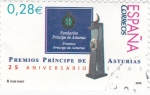 Stamps Spain -  premio principe de aturias-25 aniversario