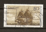 Stamps Germany -  Tricentenario de la primera inmigracion de Alemanes a America.