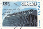 Stamps Spain -  ciudad de las ciencias y las artes de valencia
