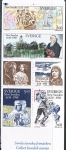 Stamps Sweden -  CARNET ESCENAS DE LA NUEVA SUECIA