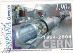Stamps Spain -  organizacion europea de investigacion nuclear