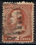 Stamps United States -  Scott  210 Washington (4)
