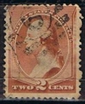 Stamps United States -  Scott  210 Washington (5)