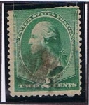 Stamps United States -  Scott  213 Washington