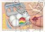 Stamps Spain -  fiestas populares-fiesta de los huevos pintos -pola de siero -asturias