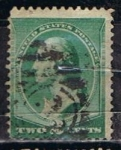 Stamps United States -  Scott  213 Washington (7)