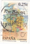 Stamps Spain -  vinos con denominación de origen-RIAS BAIXAS