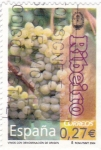 Stamps Spain -  vinos con denominación de origen-RIBEIRO