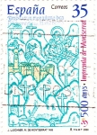 Stamps Spain -  monasterio de Montserrat