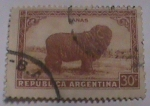 Stamps : America : Argentina :  lanas