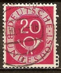 Sellos de Europa - Alemania -  Corneta del correo