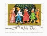 Stamps : Europe : Latvia :  