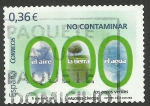 Stamps : Europe : Spain :  No contaminar