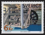 Stamps : Europe : Sweden :  SUECIA -  Forjas de Engelsberg