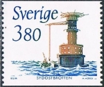 Stamps Sweden -  FAROS. SYDOSLBROTTEN, GOLFO DE BOTHNIA, 1963