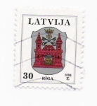 Sellos del Mundo : Europa : Letonia : 