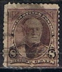 Stamps United States -  Scott  225 Sherman (3)