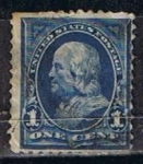 Stamps United States -  Scott  246 Franklin (2)