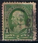 Stamps United States -  Scott  279 Franklin (10)