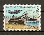Stamps Spain -  Dia de las Fuerzas Armadas.