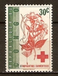Stamps : Africa : Republic_of_the_Congo :  "Plantas medicinales"Strophanthus Sarmentosus.