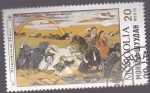 Stamps Mongolia -  pintura