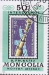 Sellos de Asia - Mongolia -  satelite