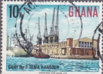 Stamps Ghana -  barco