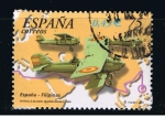 Stamps Spain -  Edifil  SH 3790 B  Aviación.  75º aniver. de primeros vuelos de la aviación Española.  