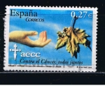 Sellos de Europa - Espa�a -  Edifil  4062  50º Aniver. de la Asociación Española contra el Cáncer.  ! Alegoría y logotipo de la A