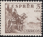 Stamps Europe - Spain -  El Cid 5 cts