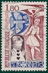 Stamps France -  MARIONETAS