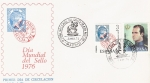 Stamps : Europe : Spain :  SPD Día Mundial del sello 1976 - Variació6n