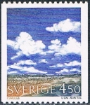 Stamps : Europe : Sweden :  NUBES. CÚMULO