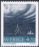 Stamps Sweden -  NUBES. NIMBO
