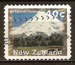 Stamps New Zealand -  Monte Egmont, Taranaki.