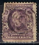 Stamps United States -  Scott  302 Jackson