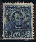 Stamps United States -  Scott  304 Lincoln