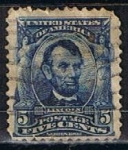 Stamps United States -  Scott  304 Lincoln (2)
